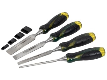 Pro Series Bevel Edge Chisel Set, 4 Piece                                       