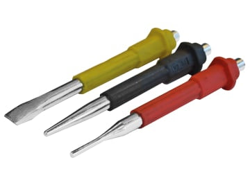 Punch & Chisel Set, 3 Piece                                                     