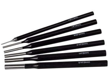 Parallel Pin Punch Set, 6 Piece                                                 