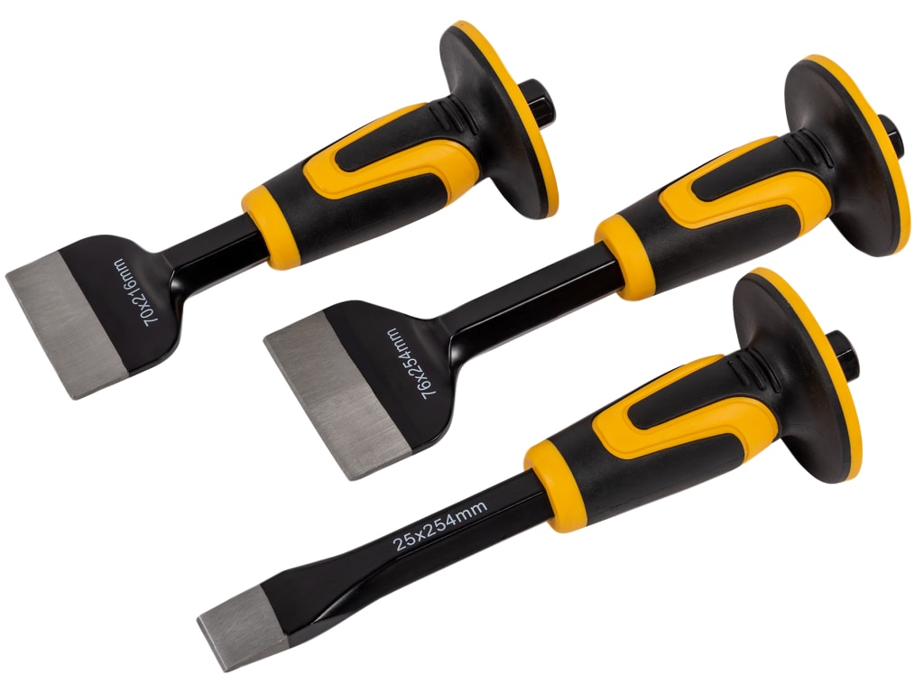 Bolster & Chisel Set, 3 Piece                                                   