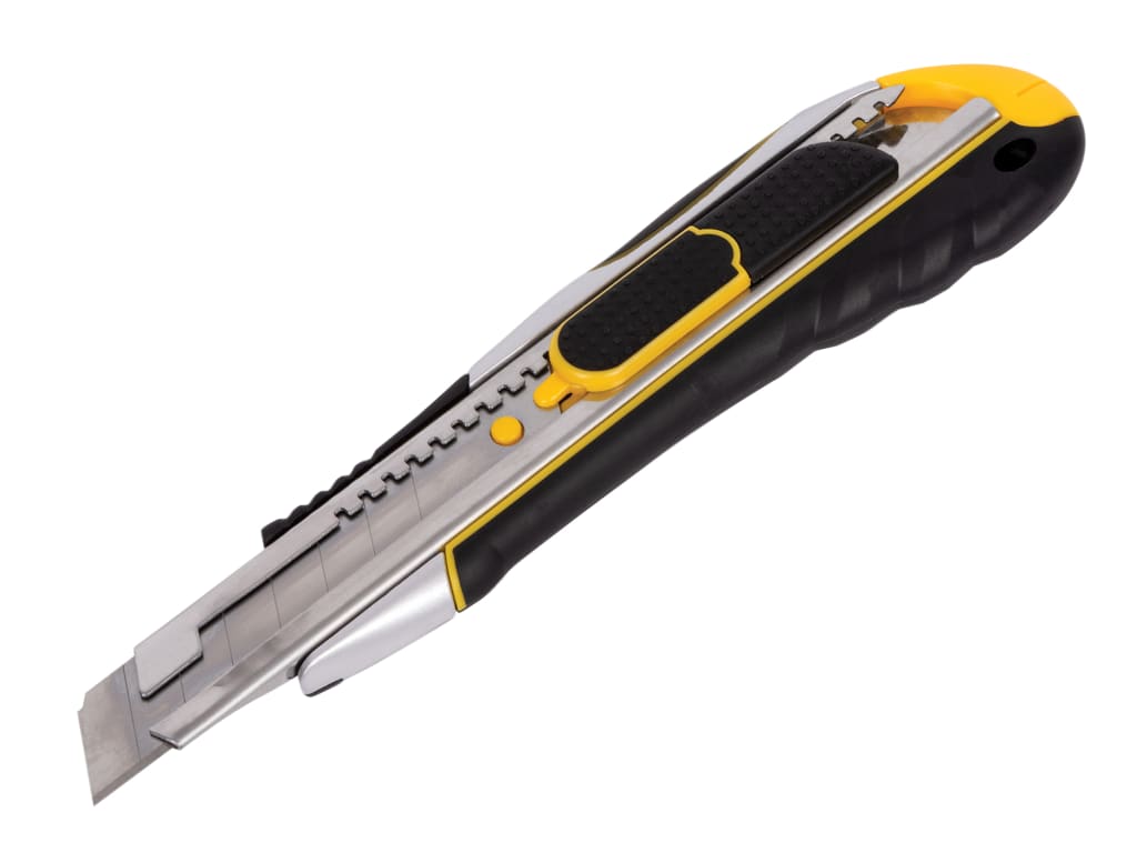 Auto Retractable Snap-Off Knife 18mm (3/4in)                                    