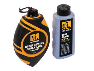 Rapid Rewind Chalk Line Set 30m (100ft)                                         