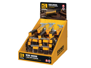 Wire Brush 4 Row with Scraper CDU                                               