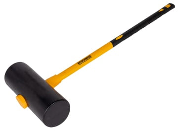 Rubber Paving Maul Fibreglass Handle 6kg (13.1/4 lb)                            