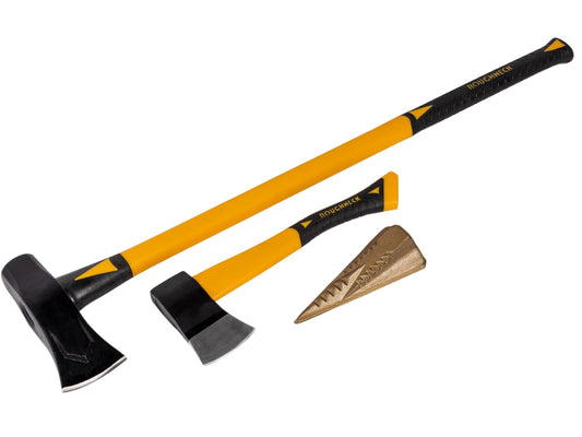 Wood Cutting & Splitting Set (Mail Order Box) 3 Piece                           