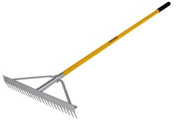 Aluminium Landscape Rake 600mm (24in)                                           
