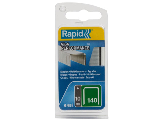 140/10NB 10mm Galvanised Staples (Narrow Box 650)                               