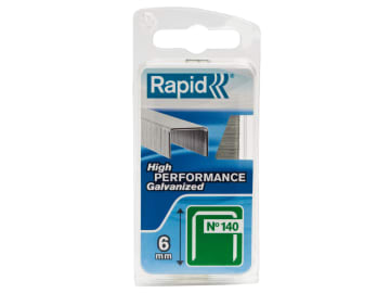 140/6NB 6mm Galvanised Staples (Narrow Box 970)                                 