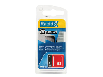 53/8B 8mm Galvanised Staples (Pack 1080)                                        