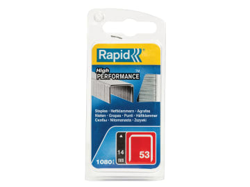 53/14B 14mm Galvanised Staples (Pack 1080)                                      