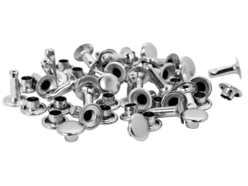Tubular Rivets 7 x 3 x 9mm Cap 3 x 7mm (Pack 25)                                