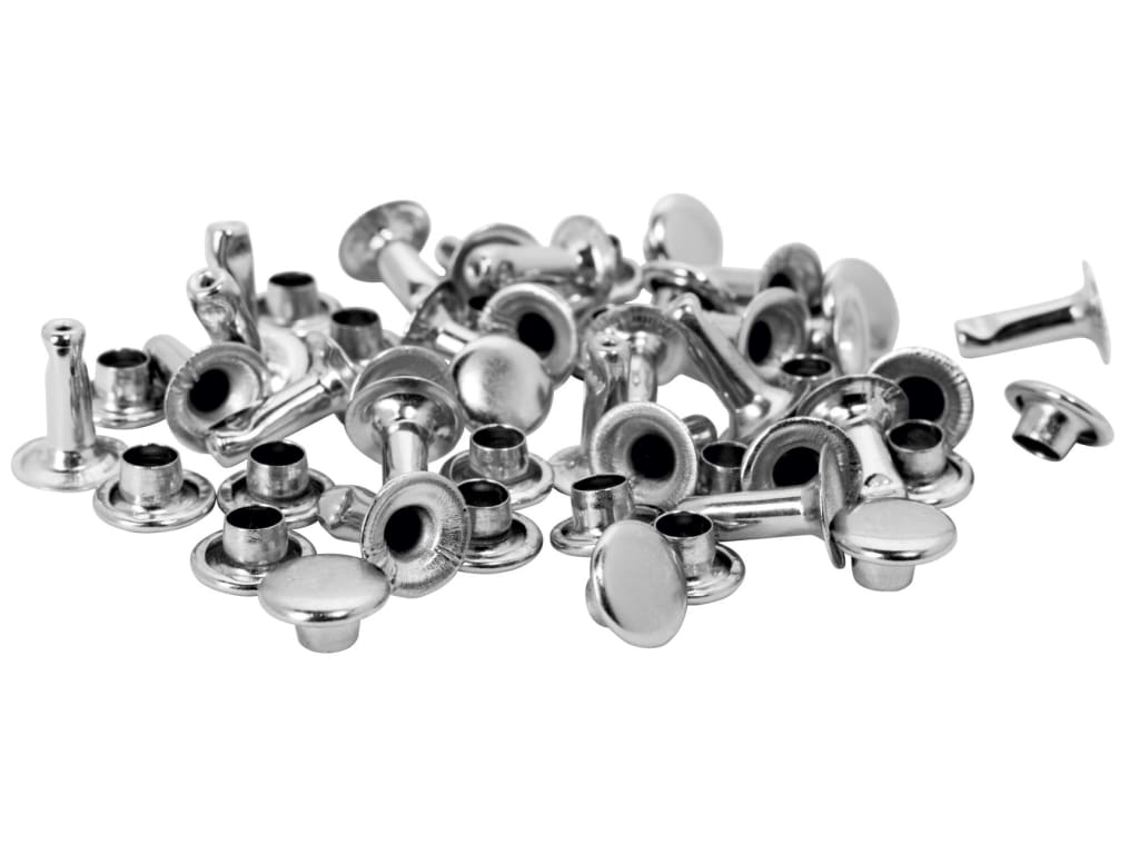 Tubular Rivets 7 x 3 x 9mm Cap 3 x 7mm (Pack 25)                                