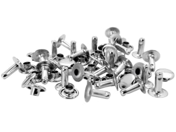 Tubular Rivets 8 x 3 x 9mm Cap 3 x 8mm (Pack 25)                                