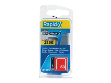 53/8B 8mm Galvanised Staples (Pack 2000)                                        