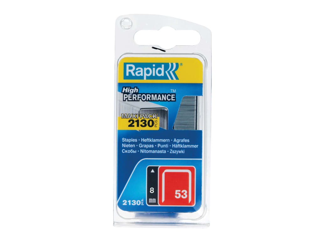 53/8B 8mm Galvanised Staples (Pack 2000)                                        