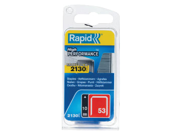 53/10B 10mm Galvanised Staples (Pack 2000)                                      