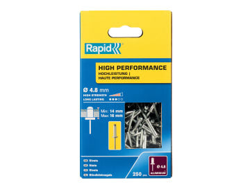 High Performance Rivets 4.8 x 20mm (Box 250)                                    
