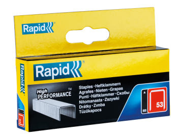 53/10B 10mm Galvanised Staples (Box 2500)                                       