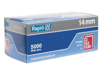 53/14B 14mm Galvanised Staples (Box 5000)                                       