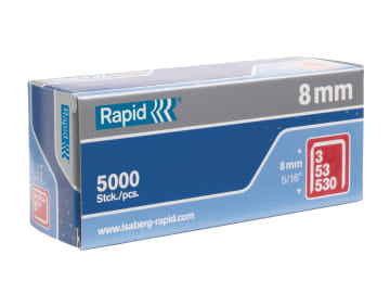 53/8B 8mm Galvanised Staples (Box 5000)                                         