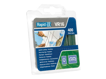 VR16 Fence Hog Rings Pack 400 Green                                             