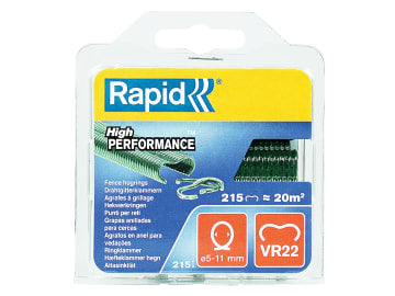 VR22 Fence Hog Rings Pack 215 Galvanised                                        