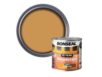 10 Year Woodstain Natural Pine 250ml                                            