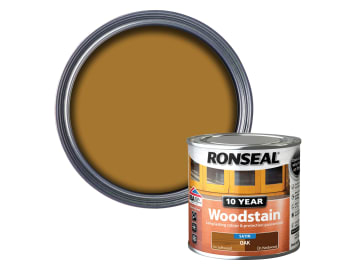10 Year Woodstain Oak 250ml                                                     