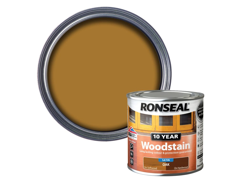10 Year Woodstain Oak 250ml                                                     