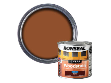 10 Year Woodstain Teak 250ml                                                    