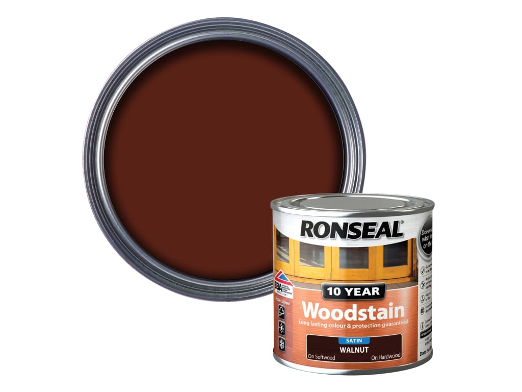 10 Year Woodstain Walnut 250ml                                                  