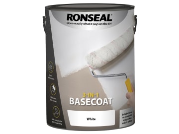 3-in-1 Basecoat White 5 litre                                                   