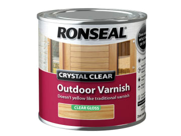 Crystal Clear Outdoor Varnish Matt 250ml                                        