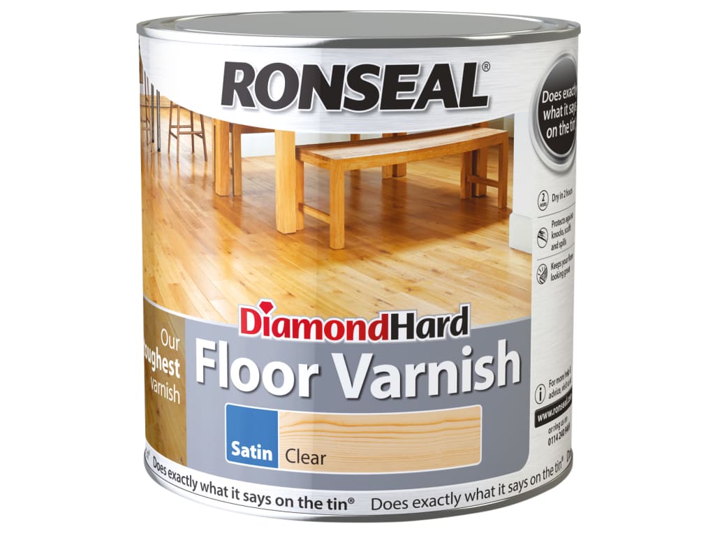 Diamond Hard Floor Varnish Clear Gloss 5 litre                                  