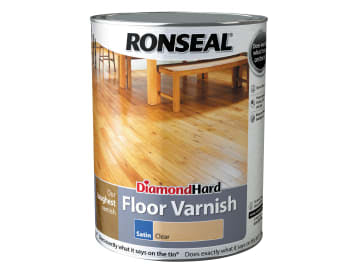 Diamond Hard Floor Varnish Satin 5 litre                                        