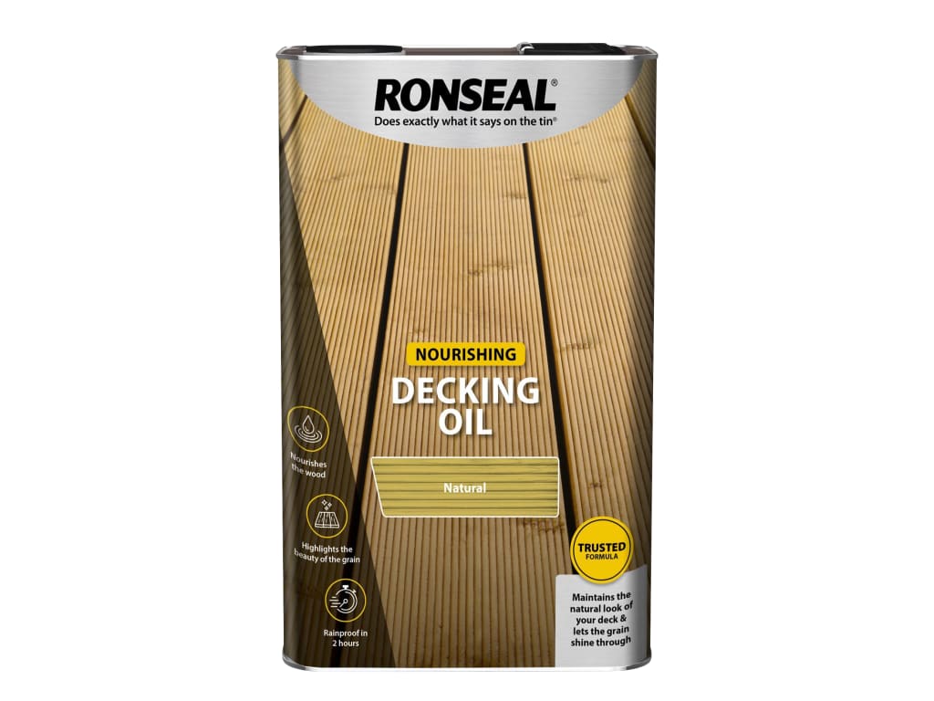 Decking Oil Natural Clear 5 litre                                               