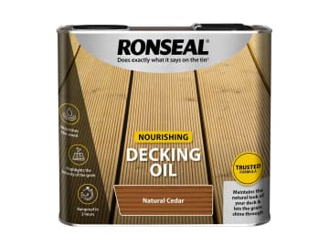 Decking Oil Natural Cedar 2.5 litre                                             