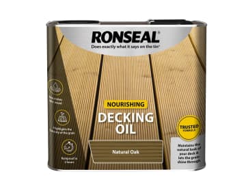 Decking Oil Natural Oak 2.5 litre                                               