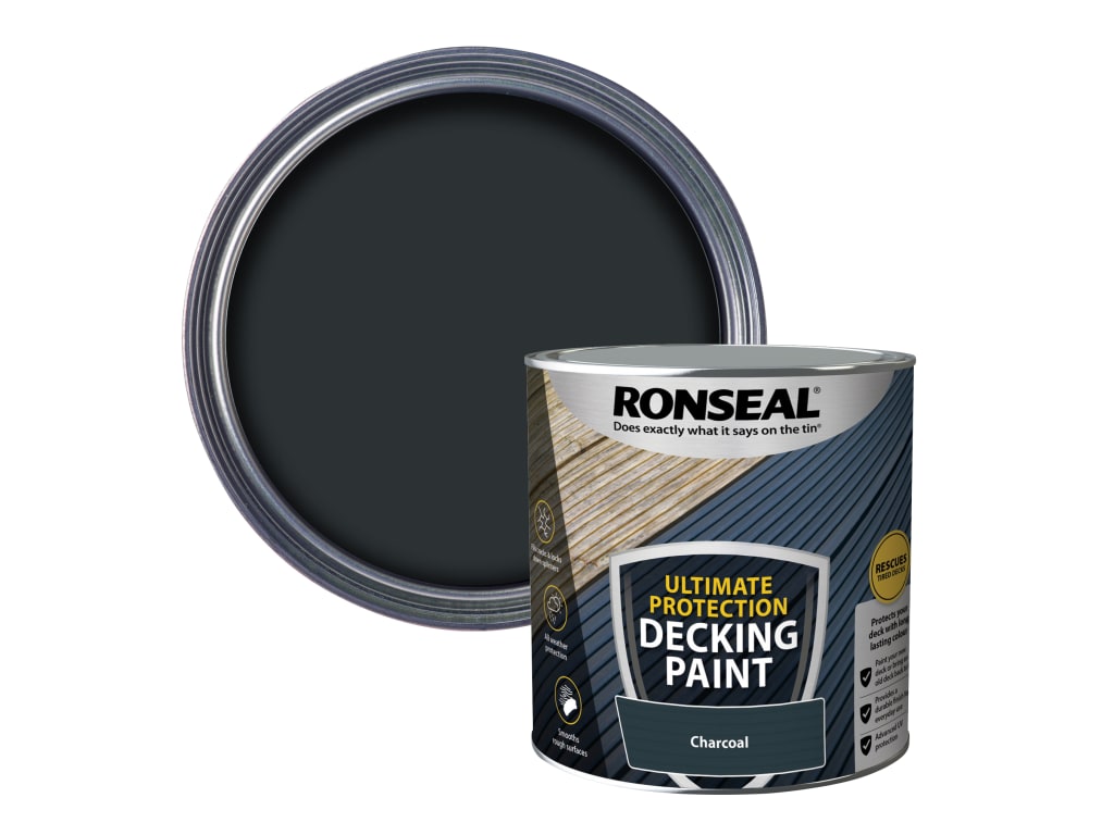 Ultimate Protection Decking Paint Charcoal 2.5 litre                            