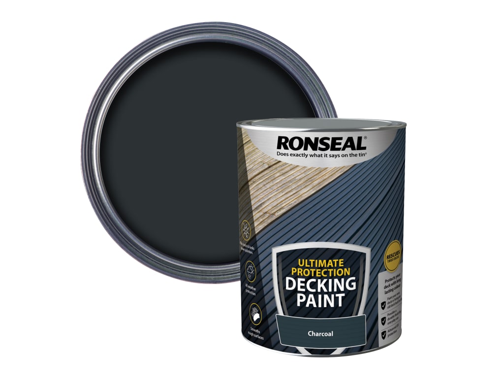 Ultimate Protection Decking Paint Charcoal 5 litre                              