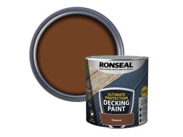 Ultimate Protection Decking Paint Chestnut 2.5 litre                            