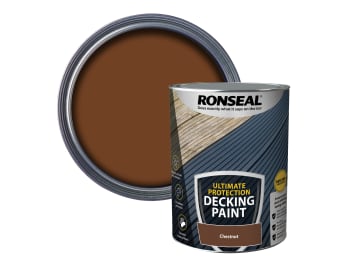 Ultimate Protection Decking Paint Chestnut 5 litre                              