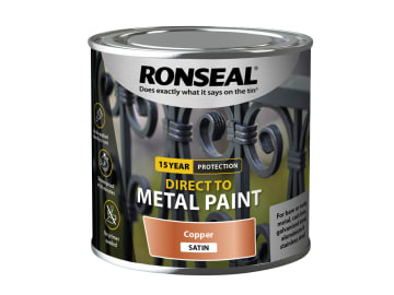 Direct to Metal Paint Copper Satin 250ml                                        