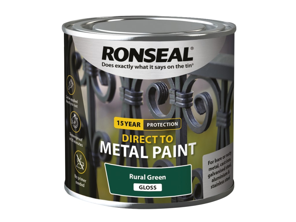 Direct to Metal Paint Rural Green Gloss 250ml                                   