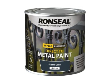 Direct to Metal Paint Storm Grey Gloss 250ml                                    