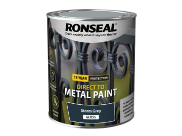 Direct to Metal Paint Storm Grey Gloss 750ml                                    