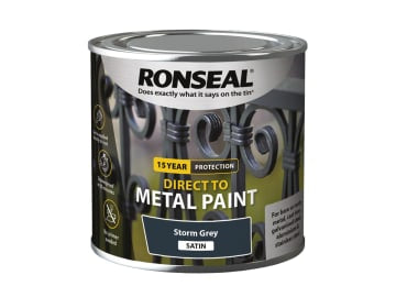 Direct to Metal Paint Storm Grey Satin 250ml                                    