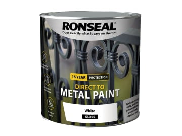 Direct to Metal Paint White Gloss 2.5 litre                                     