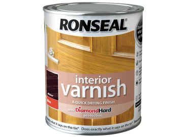 Interior Varnish Quick Dry Gloss Walnut 250ml                                   