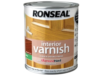 Interior Varnish Quick Dry Matt Medium Oak 250ml                                
